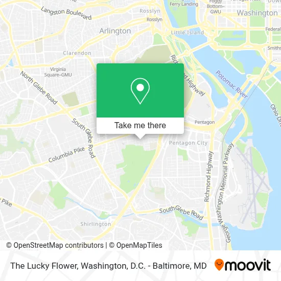 The Lucky Flower map