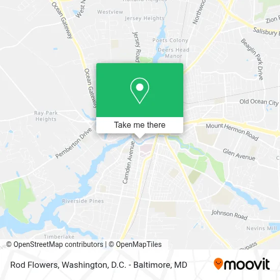 Rod Flowers map