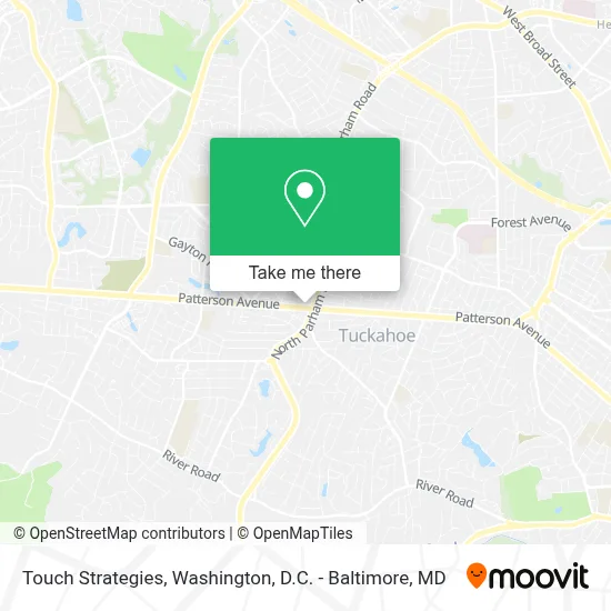 Touch Strategies map