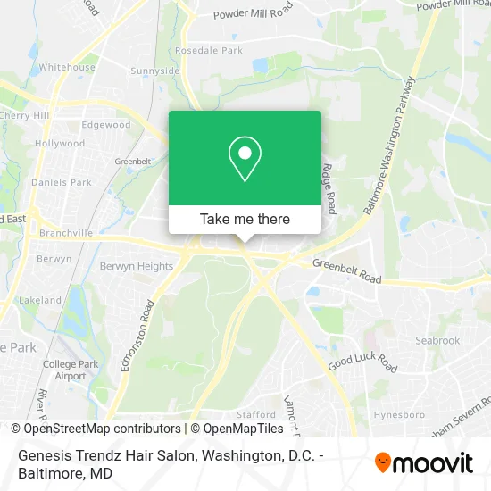 Genesis Trendz Hair Salon map