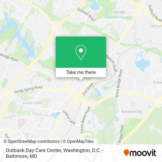 Outback Day Care Center map