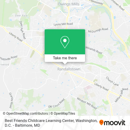 Best Friends Childcare Learning Center map