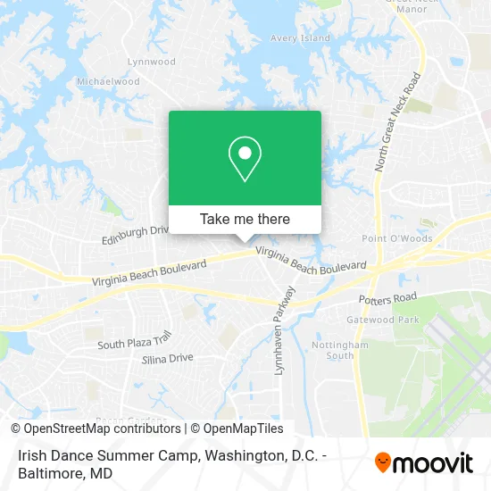 Irish Dance Summer Camp map