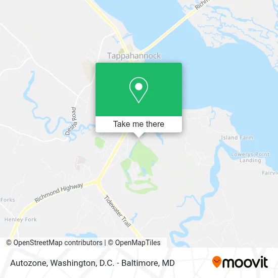 Autozone map