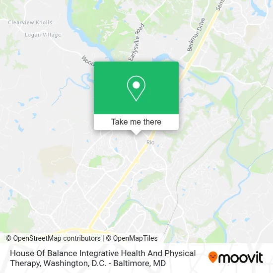 House Of Balance Integrative Health And Physical Therapy map
