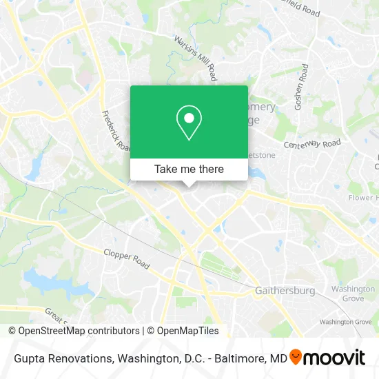 Gupta Renovations map