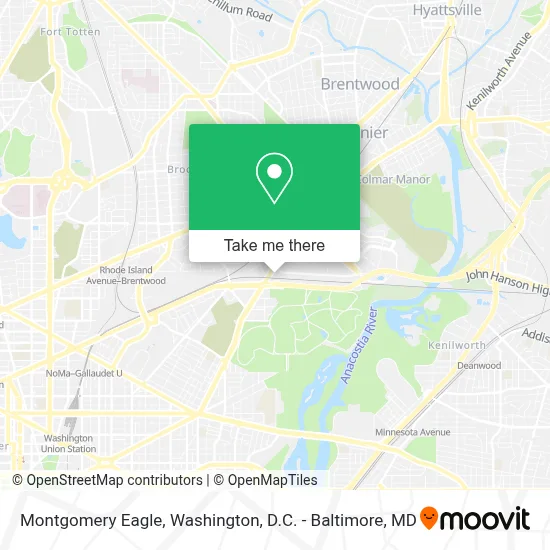 Montgomery Eagle map