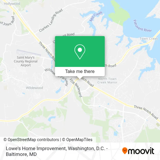 Lowe's Home Improvement map