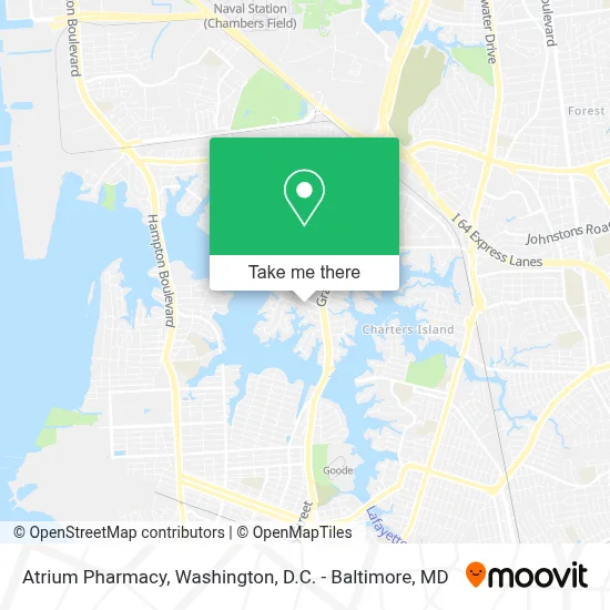 Atrium Pharmacy map