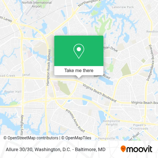 Allure 30/30 map