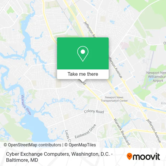 Cyber Exchange Computers map