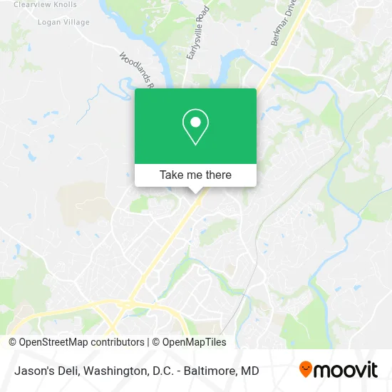 Jason's Deli map
