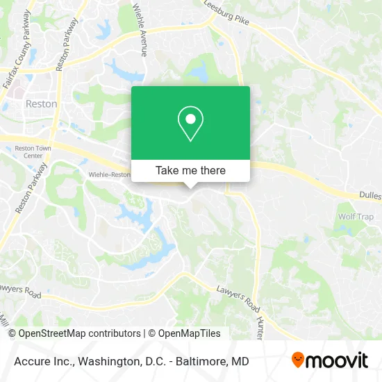 Accure Inc. map