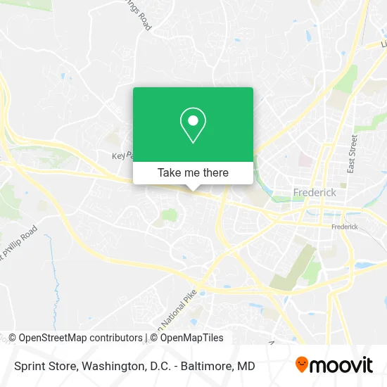 Sprint Store map