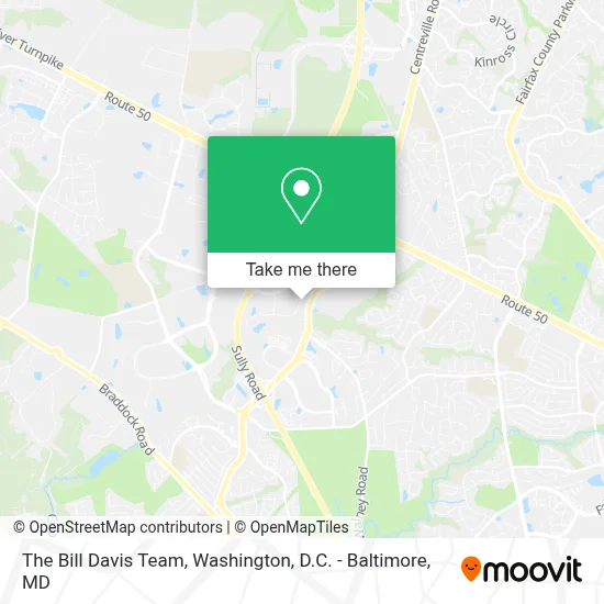 The Bill Davis Team map