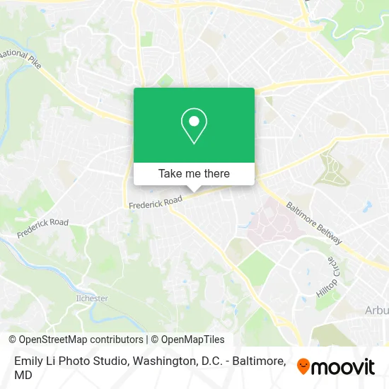 Emily Li Photo Studio map