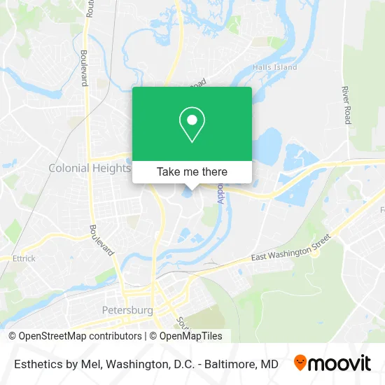 Esthetics by Mel map