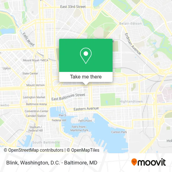 Blink map