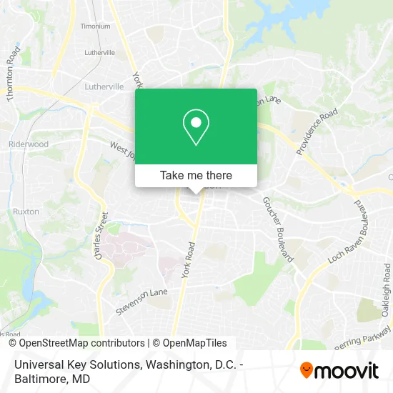 Universal Key Solutions map