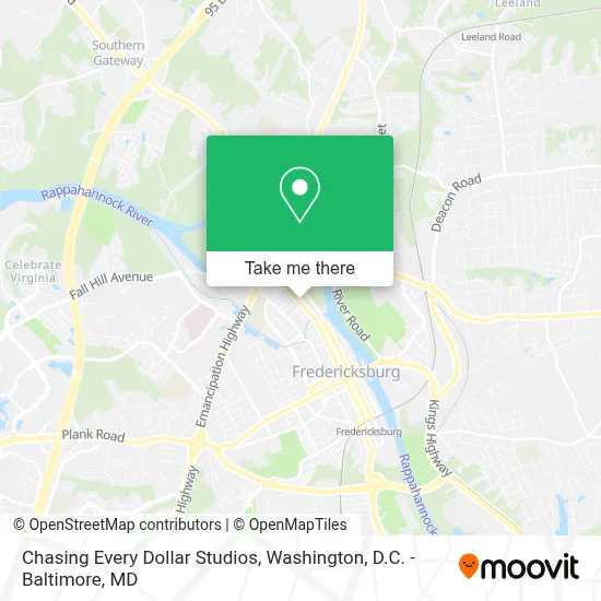 Chasing Every Dollar Studios map