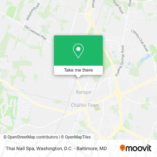 Thai Nail Spa map
