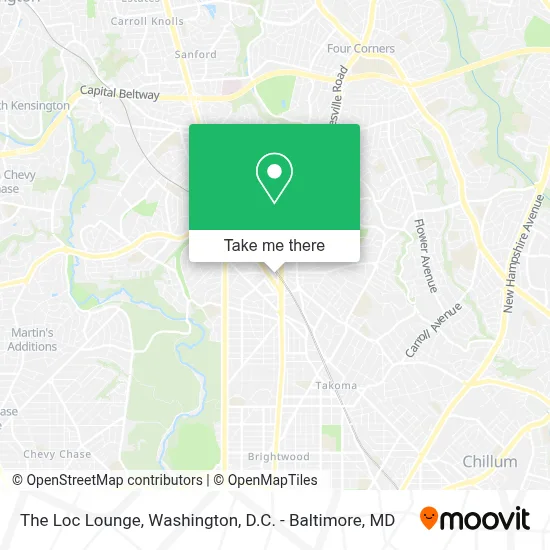 The Loc Lounge map