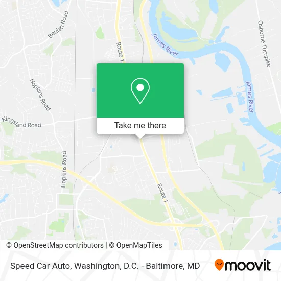 Speed Car Auto map