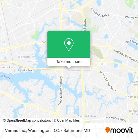 Vamac Inc. map
