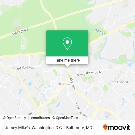 Jersey Mike's map