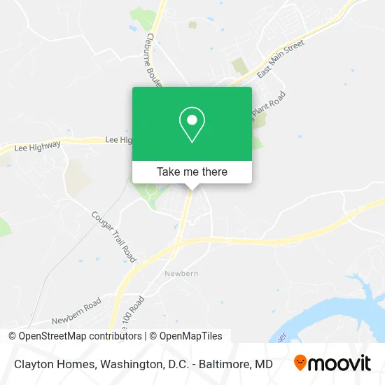Clayton Homes map