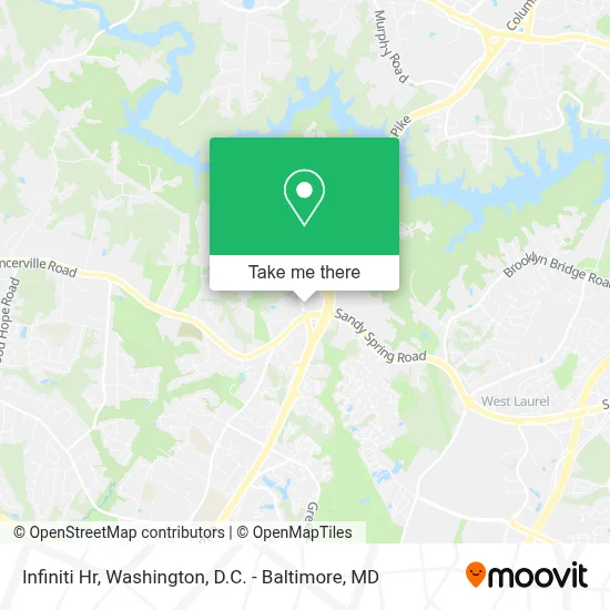 Infiniti Hr map