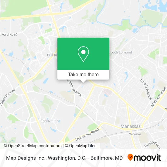 Mep Designs Inc. map