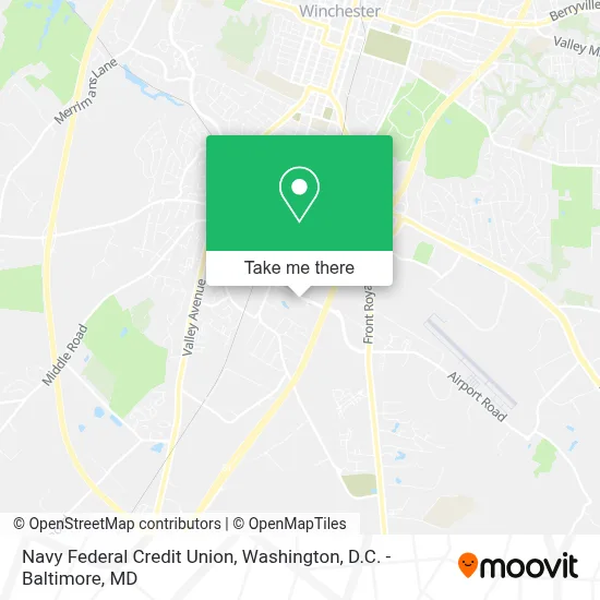 Navy Federal Credit Union map