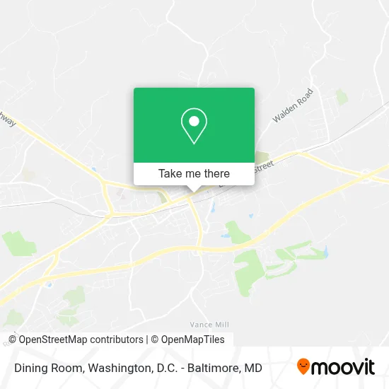 Dining Room map