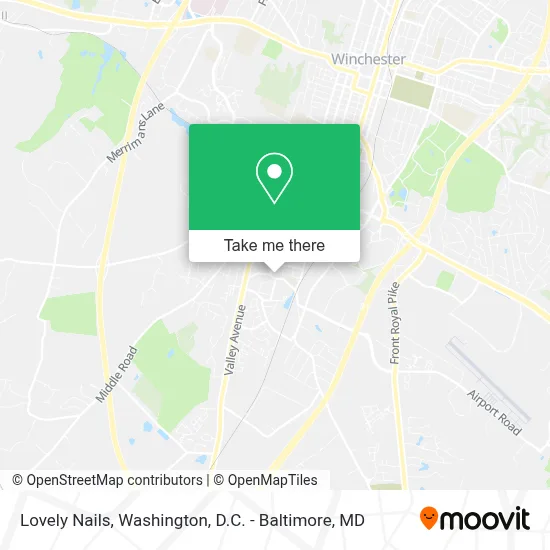 Lovely Nails map