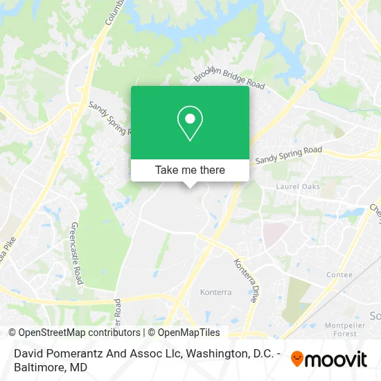 David Pomerantz And Assoc Llc map
