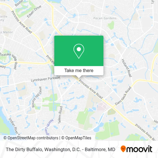 The Dirty Buffalo map