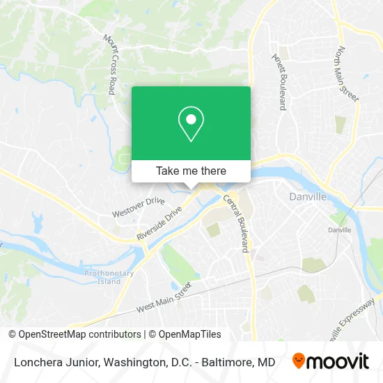 Lonchera Junior map