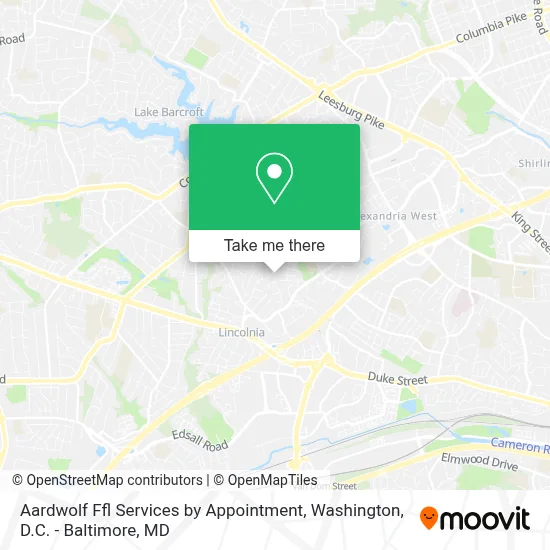 Aardwolf Ffl Services by Appointment map