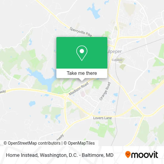 Home Instead map