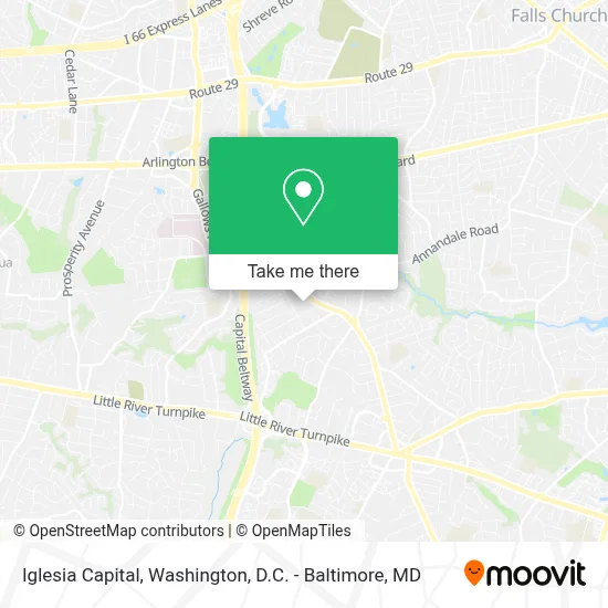 Iglesia Capital map