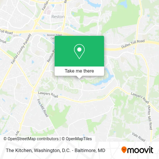 The Kitchen map