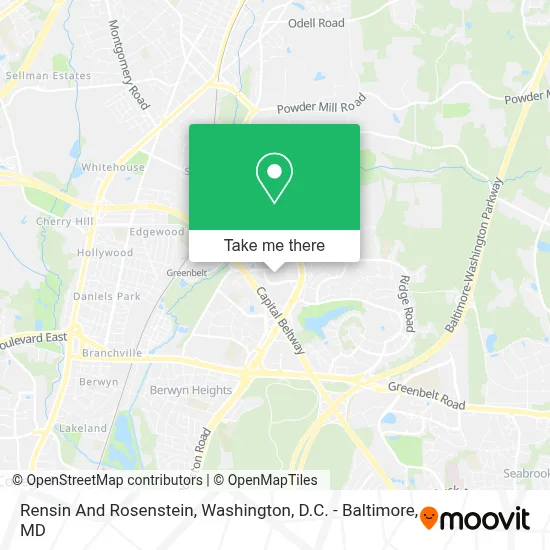 Rensin And Rosenstein map