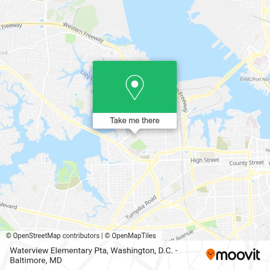 Waterview Elementary Pta map