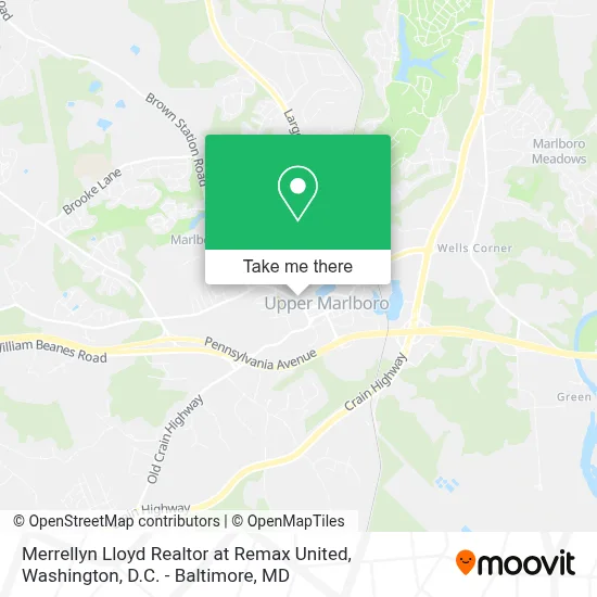 Merrellyn Lloyd Realtor at Remax United map