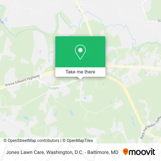 Jones Lawn Care map