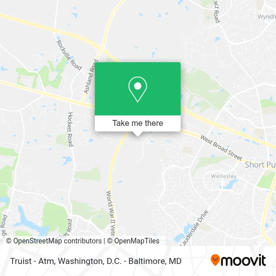 Truist - Atm map