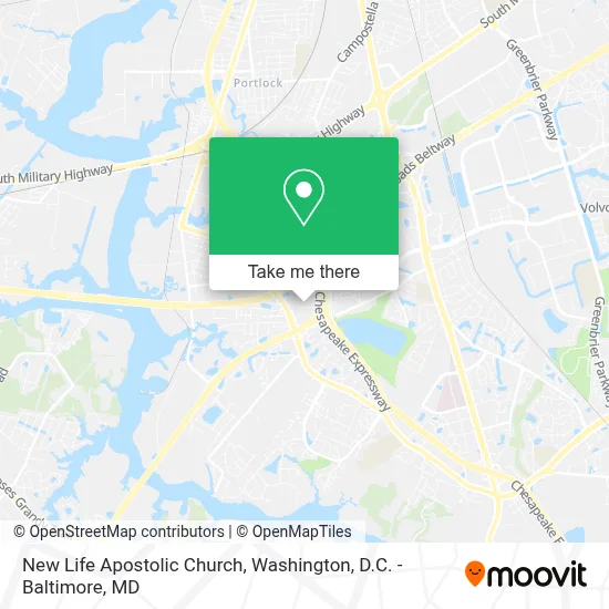 New Life Apostolic Church map