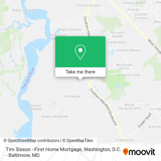 Tim Sisson - First Home Mortgage map