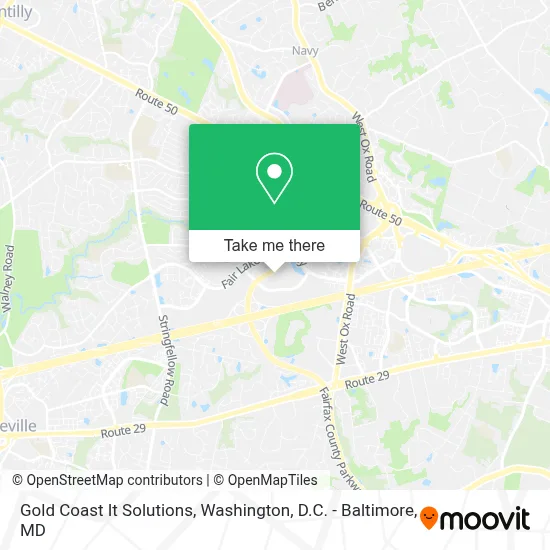 Gold Coast It Solutions map